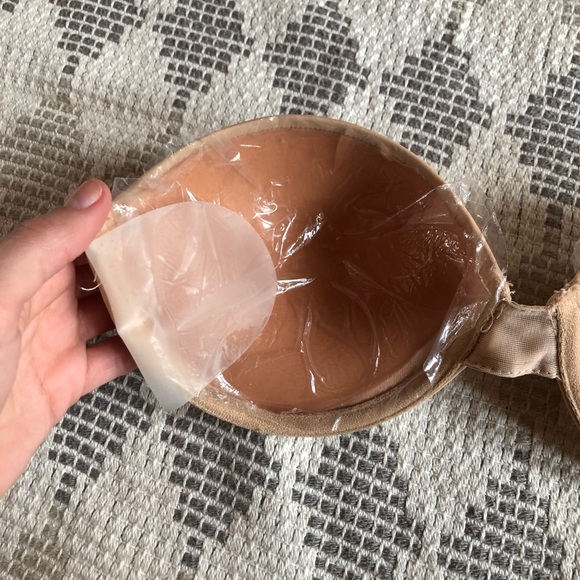 Aerie backless push up sticky bra - Picture 3 of 5